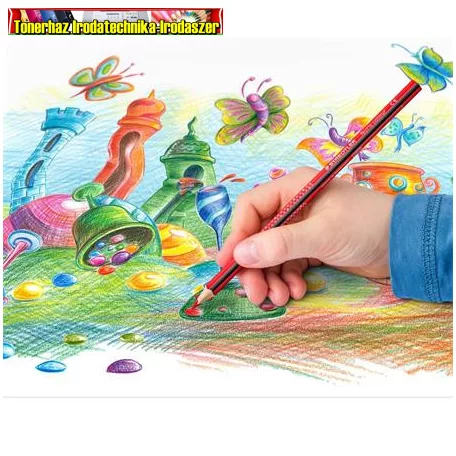 STAEDTLER Noris Colour 187 ,Színes ceruza készlet, háromszögletű,  24 különböző szín ( 187C24)