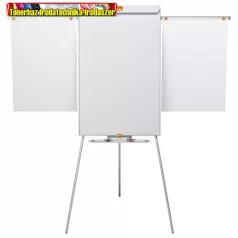   NOBO Essentials, fehér Flipchart tábla, mágneses felület, 2 db segédkarral, 