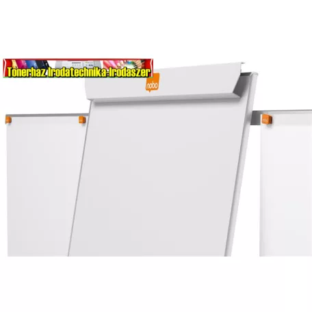 NOBO Essentials, fehér Flipchart tábla, mágneses felület, 2 db segédkarral, 