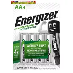   ENERGIZER POWERPLUS NI-MH AKKU CERUZA AA (HR6) 2000 MAH 4db/cs