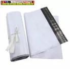 Postázó tasak CoEx szilikonos 305x450x50mm  fekete/fehér (futártasak)