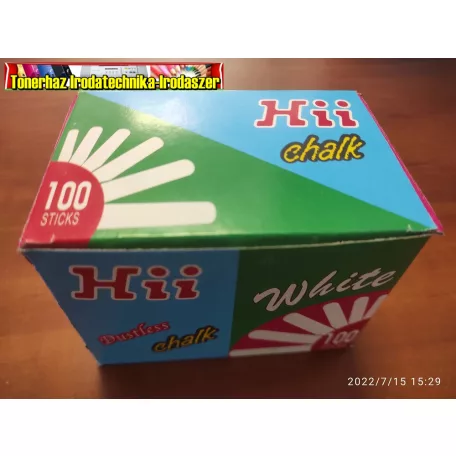 Táblakréta fehér 100 db/dob HII Chalk