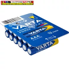   VARTA LONGLIFE POWER (HIGH ENERGY) MICROCERUZA ELEM AAA (LR03) BLISZTERES 47716 -  DB-ár - (12db-os kiszerelés)