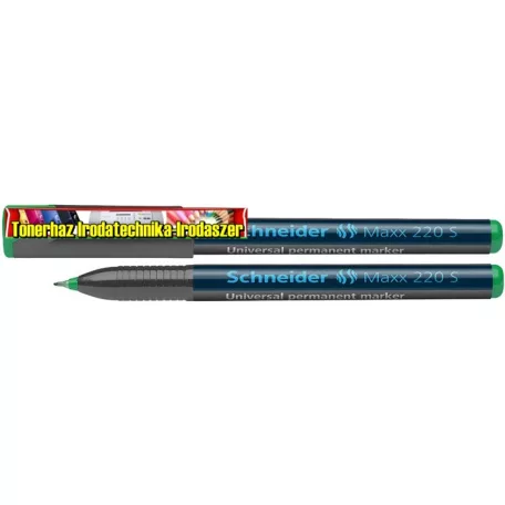 Schneider 220 S OHP alkoholos marker 0.4 mm ZÖLD szín (permanent)  (maxx220,maxx 220)