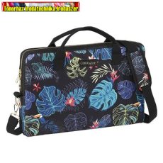 Notebook táska, 15,6", VIQUEL CASAWORK Tropical, fekete-kék