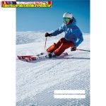 Füzet pd kisalakú 32 lapos 27-32 kockás Colores Ski