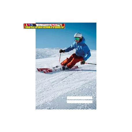 Füzet pd kisalakú 32 lapos 27-32 kockás Colores Ski