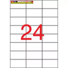   Apli Etikett (öntapadós címke), univerzális, 70x37 mm, APLI, (2400 etikett/csomag) (03135)