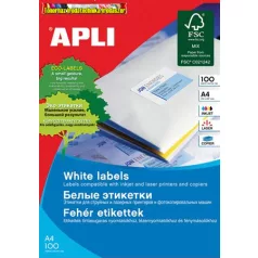   Apli Etikett (öntapadós címke), univerzális, 70x37 mm, APLI, (2400 etikett/csomag) (03135)