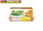 PICKWICK Fruit Fusion, gyümölcstea, 20x2 g,  citrus-bodza