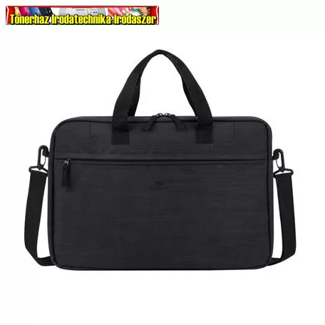 RIVACASE Regent 8038 Notebook táska, 15,6", vezeték nélküli egérrel, fekete