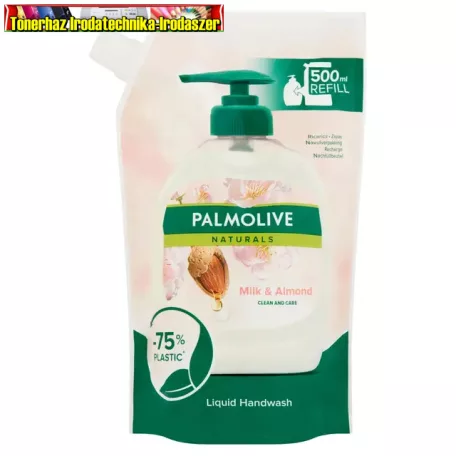 Palmolive Naturals Milk & Almond folyékony szappan utántöltő - 500 ml