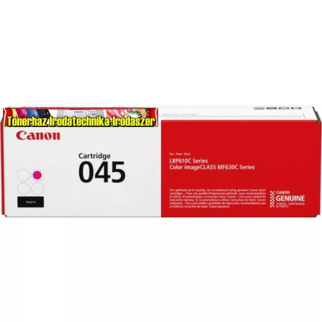 Canon CRG-045 Magenta eredeti toner 1,3k  (CRG045)