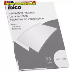   Lamináló fólia A/4 IBICO 100mic Basics Medium Pouch 100db/cs (627309)