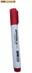 OFFICIAL Táblamarker piros, kúpos heggyel (whiteboard marker,táblafilc) OFFICIAL Táblamarker piros, kúpos heggyel (whiteboard marker,táblafilc)