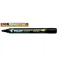   PILOT Permanent Marker 400 alkoholos vágott hegyű  filc (1,5-4mm) fekete