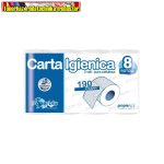   Paperblu Carta Igienica_Paperdi Toalettpapír 2 rétegű kistekercses 100%cellulóz 190 lap/19,95 m/tekercs 8 tekercs/csomag 