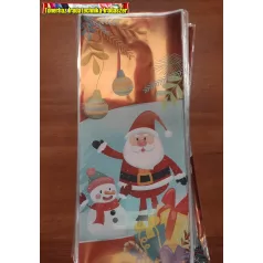 Mikulás Zacskó Ajándékcsomagoláshoz (150x350mm)