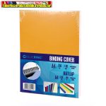   Bluering  hátlap bőrhatású matt karton sárga 100 lap/cs 230gr/m2