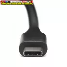55370  Univerzális USB Type-C laptop / notebook töltő adapter tápkábellel (DC 20 V laptop / notebook töltésére)