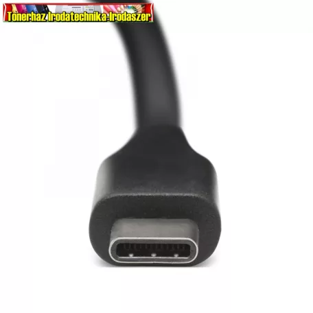 55370  Univerzális USB Type-C laptop / notebook töltő adapter tápkábellel (DC 20 V laptop / notebook töltésére)