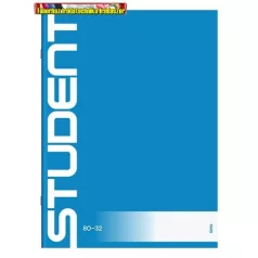   Füzet, tűzött, A4, sima, 32 lap, ICO "Student" 80-32 (A/4)
