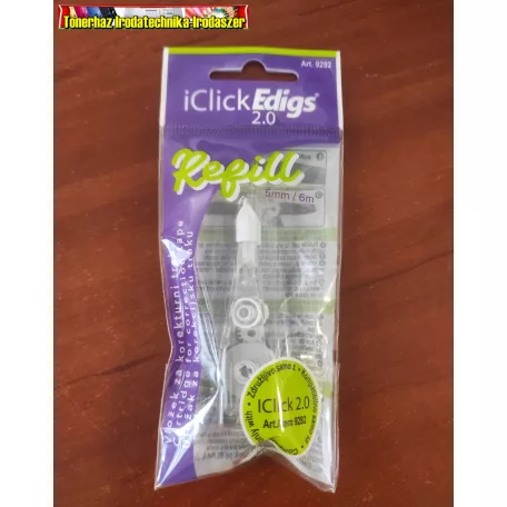 Edigs iClick 2.0 Hibajavító roller betét , 5mm/6 m NEW DESIGN