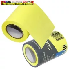   Jegyzettömb Info Notes 5620-34 öntapadós henger 60 mm x 8 m neon sárga