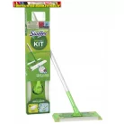 SWIFFER Sweeper Kezdőkészlet, felmosó, nedves- és száraz utántöltővel, 