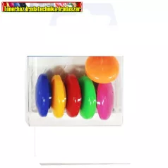 Táblamágnes Mágneskorong, 20 mm, 6 db, (6 szín) 