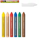 Zsírkréta, hatszögletű, jumbo, STAEDTLER „Noris® junior 224”, Peppa malac, 6 szín/dob