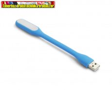 USB flexi lámpa 6 LED Esperanza EA147B kék