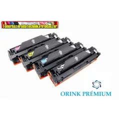   Utángyártott 203X CF540X,CF541X,CF542X,CF543X Orink Prémium  tonerek  HP nyomtatóhoz