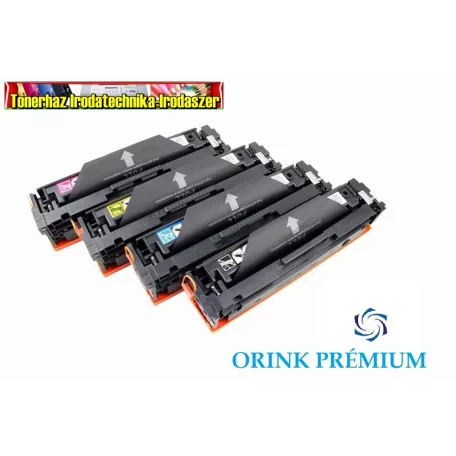 Utángyártott 203X CF540X,CF541X,CF542X,CF543X Orink Prémium  tonerek  HP nyomtatóhoz