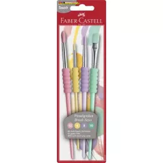FABER-CASTELL Ecsetkészlet, no. 4-8-10-12, (ecsetszett)