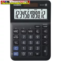   CASIO MS-20 F Számológép, asztali, 12 számjegy, fekete (MS20F)