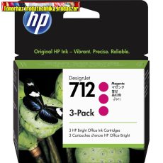 HP 3ED78A PATRON 3PACK (3x 29ML) MAGENTA  NO.712 (EREDETI)