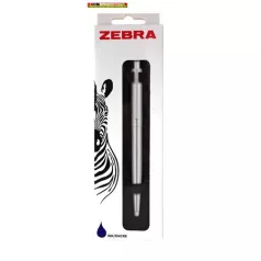   ZEBRA Golyóstoll dobozban - 901 - 0.7mm kék írásszín, ezüst színű tolltest
