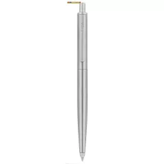   ZEBRA Golyóstoll dobozban - 901 - 0.7mm kék írásszín, ezüst színű tolltest