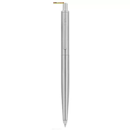 ZEBRA Golyóstoll dobozban - 901 - 0.7mm kék írásszín, ezüst színű tolltest