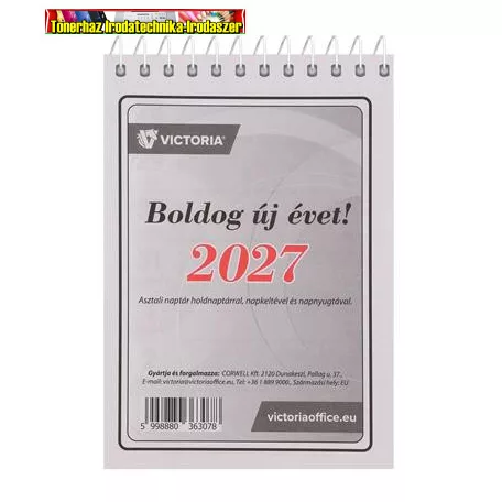 Asztali naptár 21TA VICTORIA 2027 (TA21,TA-21)