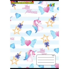   Füzet, tűzött, A5, vonalas, 32 lap, 1. osztály, COOL BY VICTORIA, Little Princess, 14-32 (A/5) 