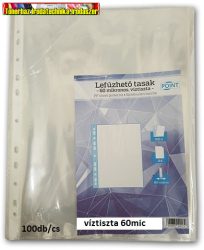 Point  Genotherm, lefűzhető, A4, 60 mikron, víztiszta felület 100db/cs