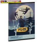   Füzet, A5, leckefüzet (A/5)  ARS UNA 32 lapos Ninjas in the Dark