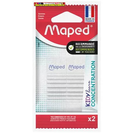MAPED Kidy Learn Concentration radír (2 db/csg)