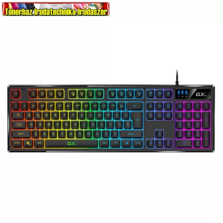 Genius Scorpion K7 RGB Gaming vezetékes billentyűzet Black HU