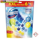   DOMESTOS Power5 Maxi Pack WC frissítő blokk Ocean/Lime ( 6x50gr ) (wc illatosító)