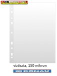   DONAU A/4 víztiszta lefűzhető genotherm 150 mikron 100db/csom 1778100PL-00