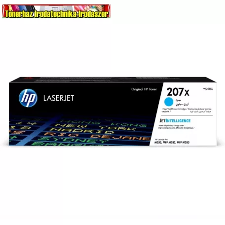 HP W2211X cyan eredeti toner 207x 2,45k