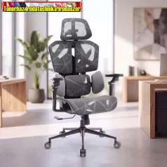   TitanMesh Pro Irodai forgószék oldalpárnával - szürke- 119 x 72 x 73 cm BMD1123GY